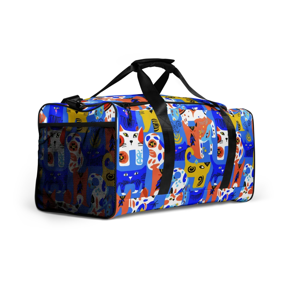 Electric Catwalk on Duffle Bag — Right Front