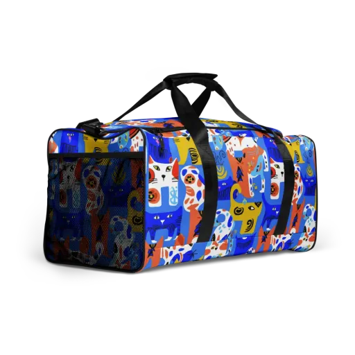 Electric Catwalk on a Duffle Bag