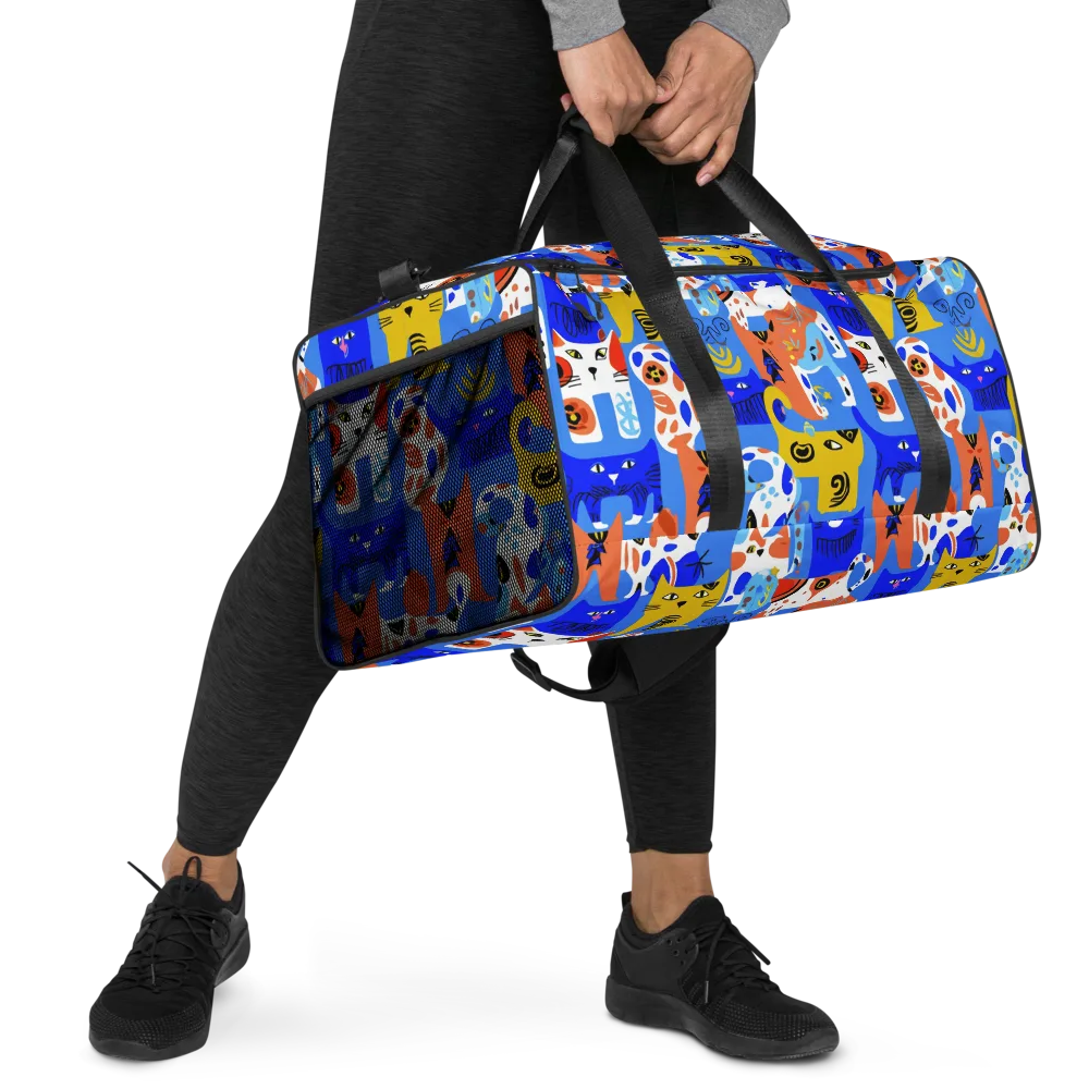 Electric Catwalk on Duffle Bag — Right Front