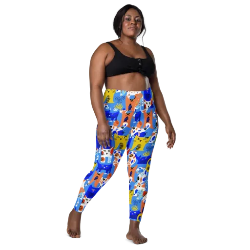 Electric Catwalk on a Leggings with Pockets