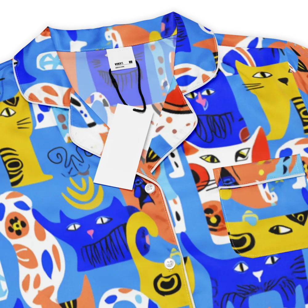 Electric Catwalk on Women's Short Sleeve Pajama Top — Product details