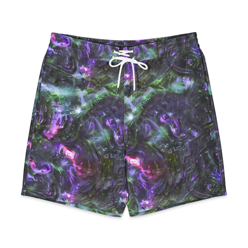 Nocturne Vortex on Men's Board Shorts — Front