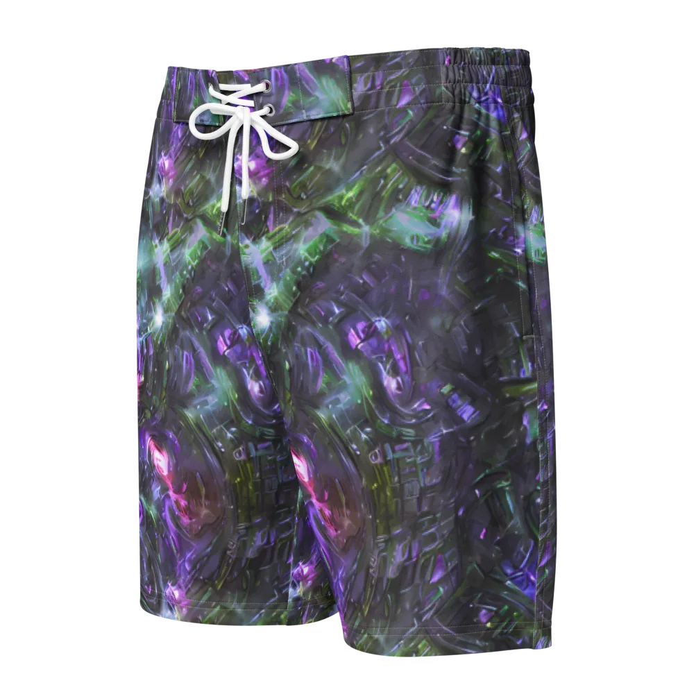 Nocturne Vortex on Men's Board Shorts — Front