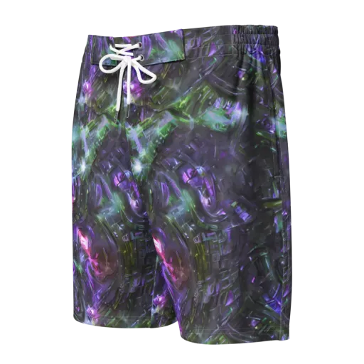 Nocturne Vortex on a Men's Board Shorts