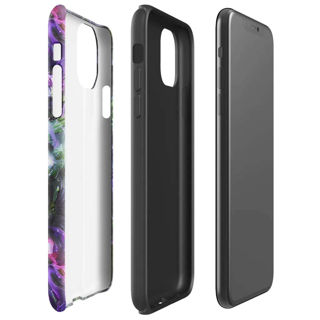 Nocturne Vortex on Tough Case for iPhone® — Right