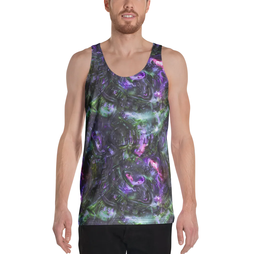 Nocturne Vortex on Men's Tank Top — Front