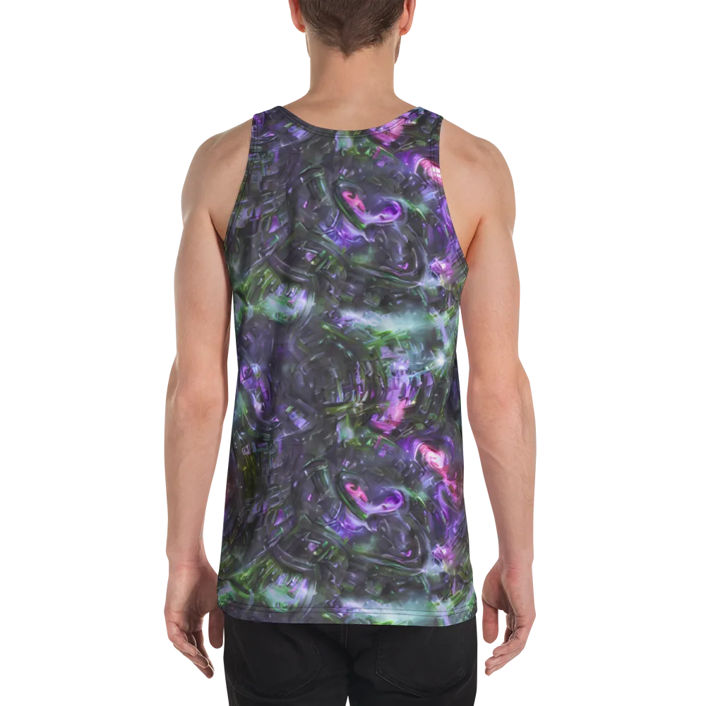 Nocturne Vortex on Men's Tank Top — Back