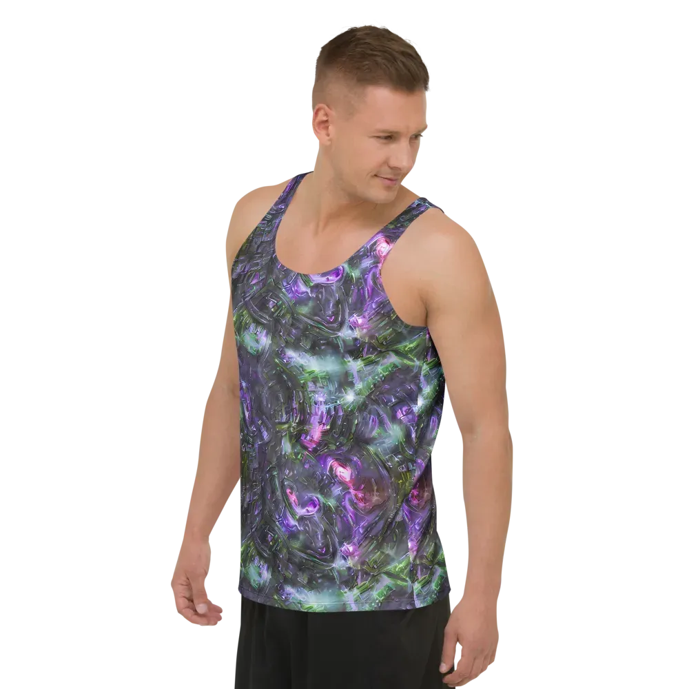 Nocturne Vortex on Men's Tank Top — Left Front