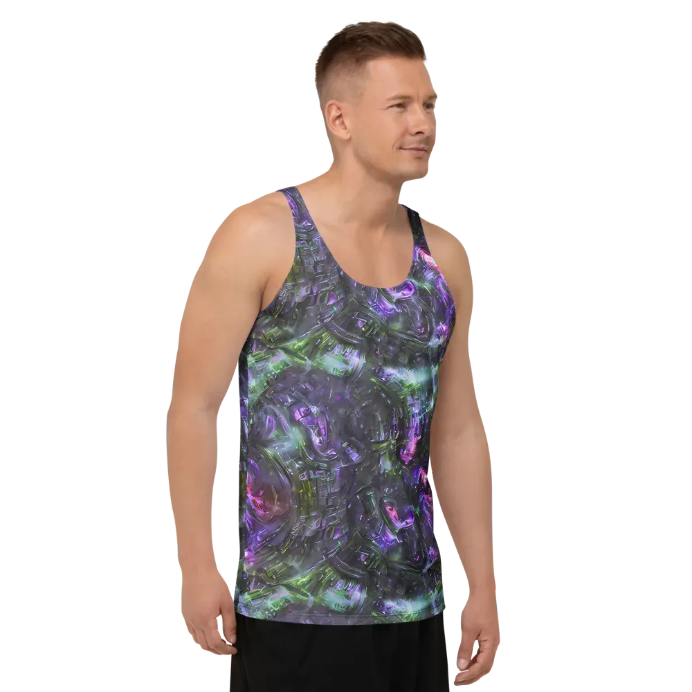 Nocturne Vortex on Men's Tank Top — Right Front