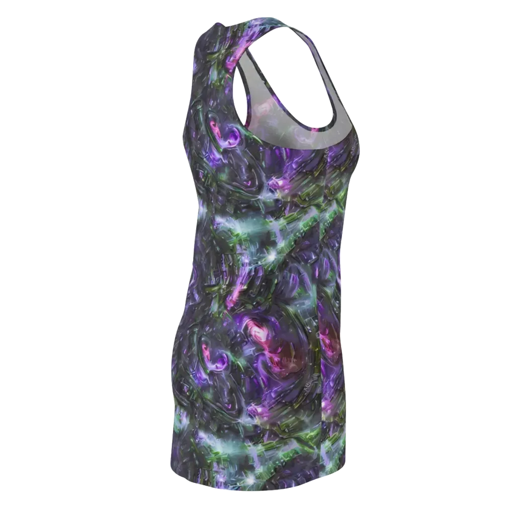 Nocturne Vortex on Racerback Dress — Back Side