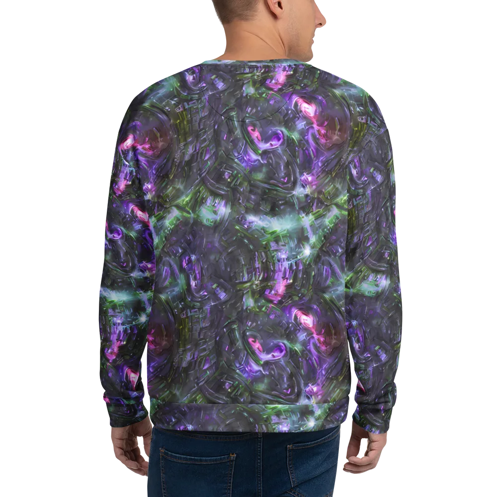 Nocturne Vortex on Sweatshirt — Back