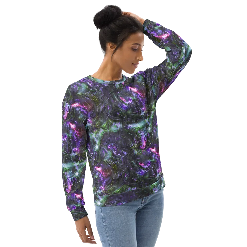 Nocturne Vortex on Sweatshirt — Right Front