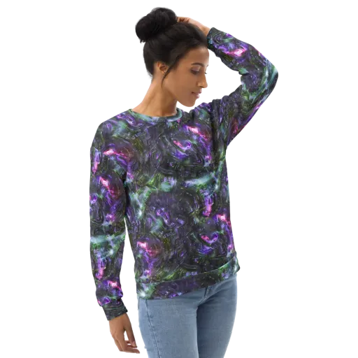 Nocturne Vortex on a Sweatshirt