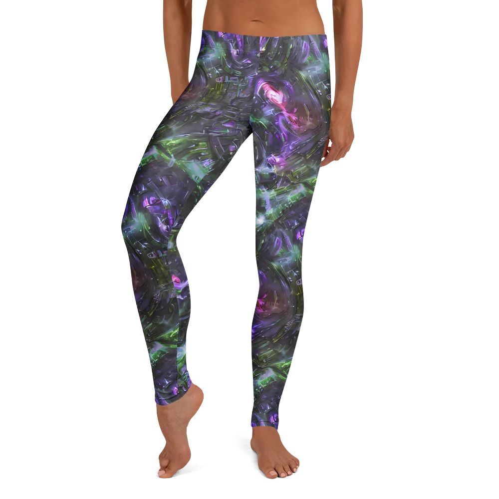 Nocturne Vortex on Leggings — Front