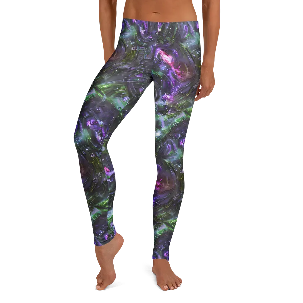 Nocturne Vortex on Leggings — Front