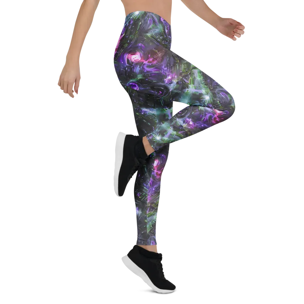 Nocturne Vortex on Leggings — Right