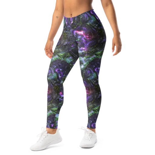 Nocturne Vortex on a Leggings
