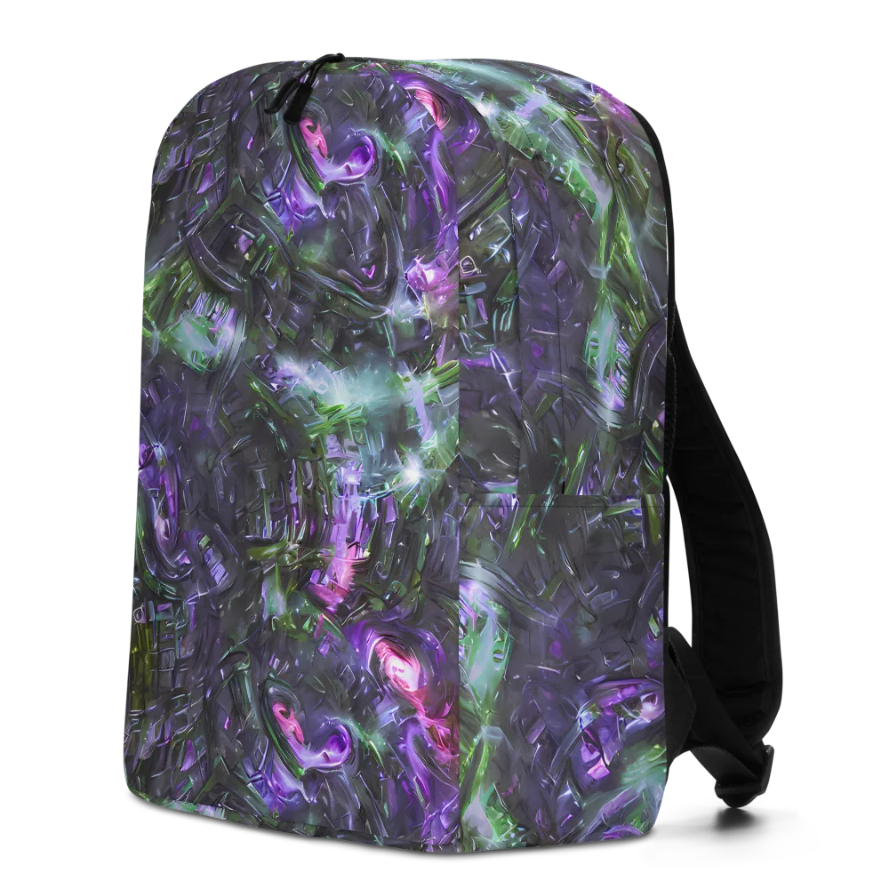 Nocturne Vortex on Minimalist Backpack — Left