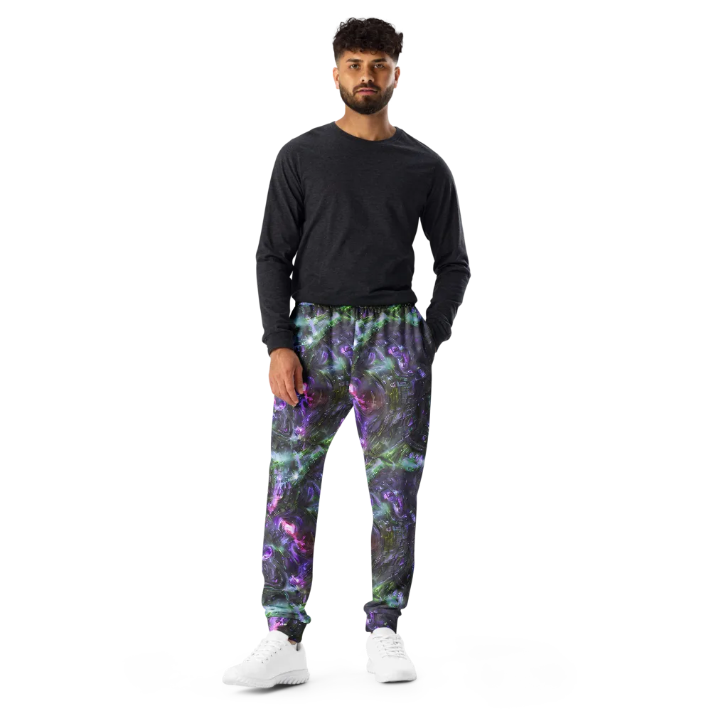 Nocturne Vortex on Men's Joggers — Front