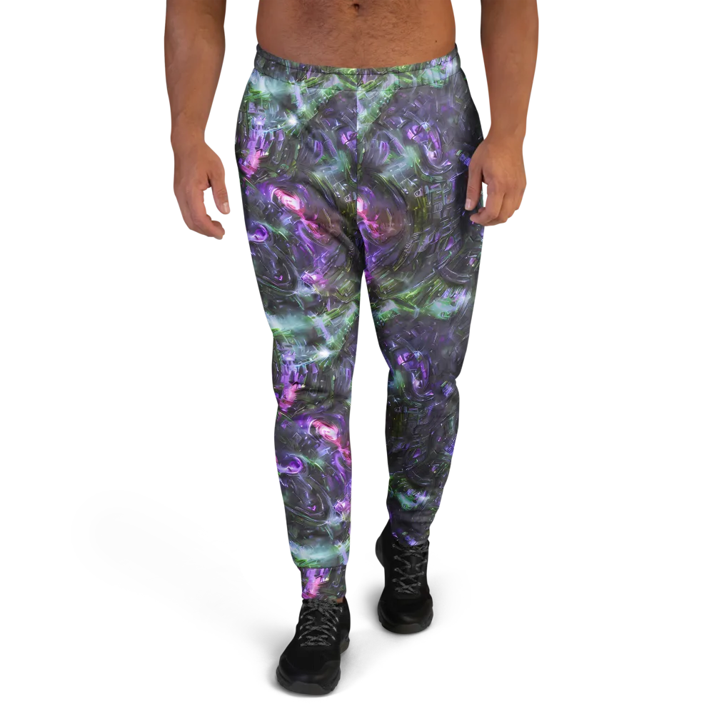 Nocturne Vortex on Men's Joggers — Front