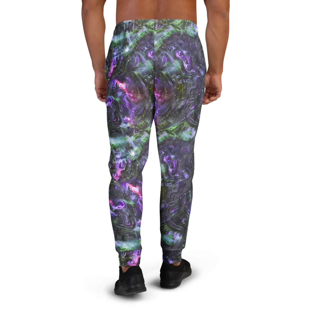 Nocturne Vortex on Men's Joggers — Back