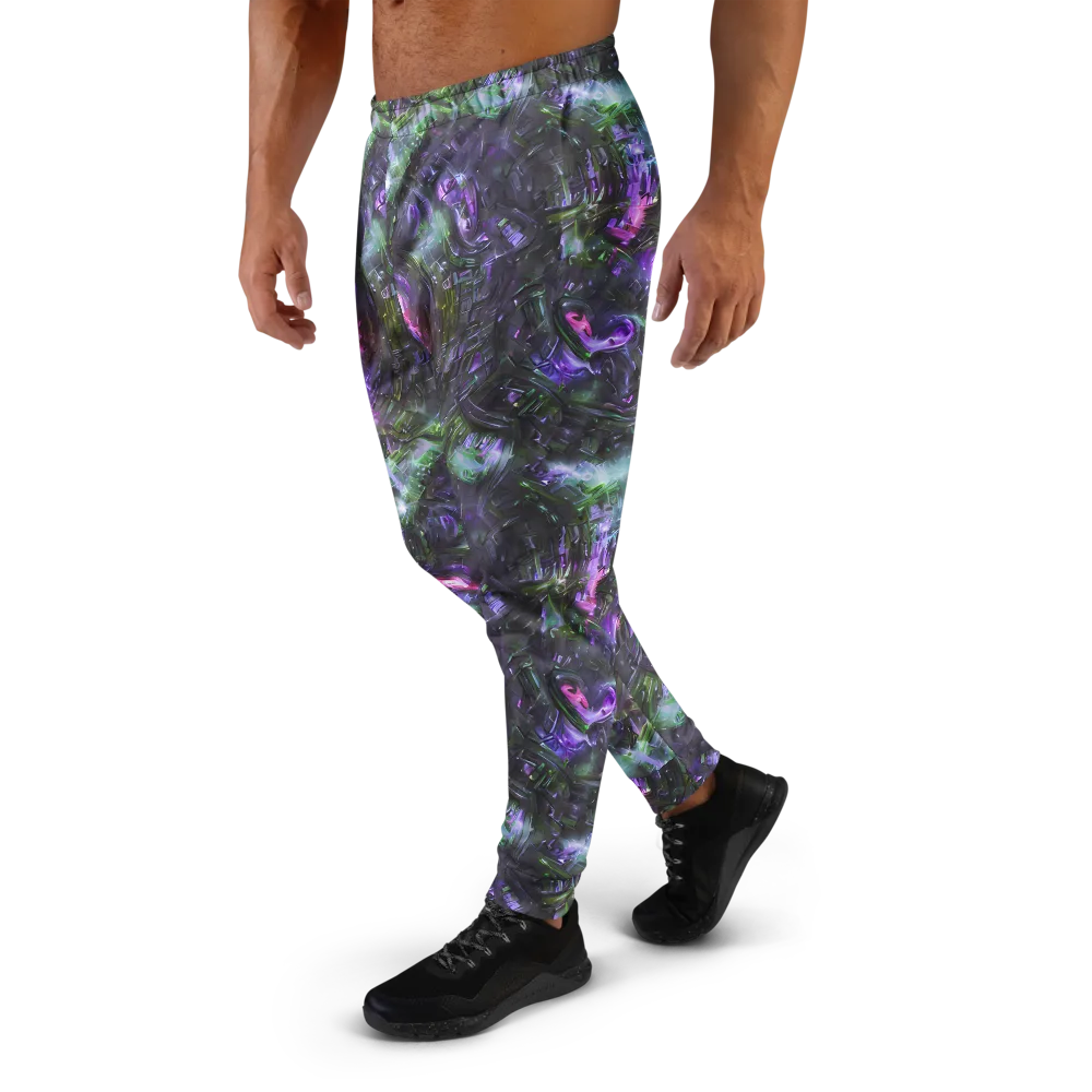 Nocturne Vortex on Men's Joggers — Left