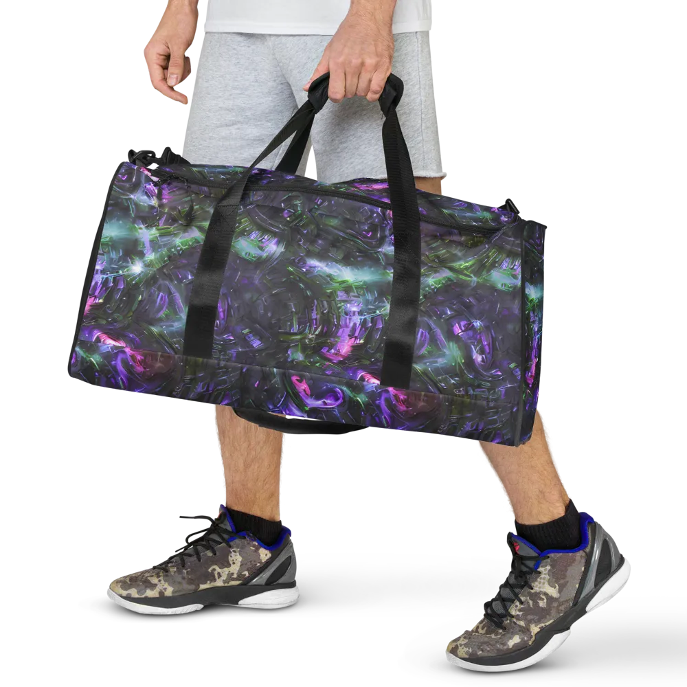 Nocturne Vortex on Duffle Bag — Front
