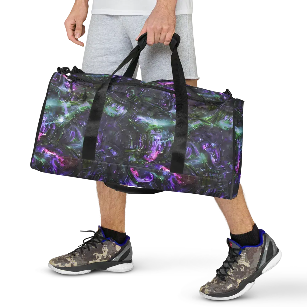 Nocturne Vortex on Duffle Bag — Front