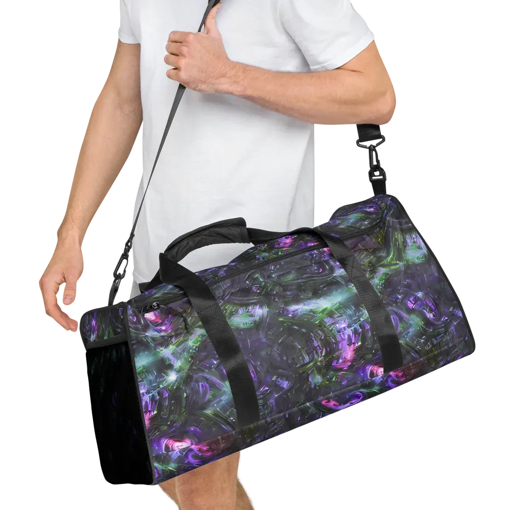 Nocturne Vortex on Duffle Bag — Right Front