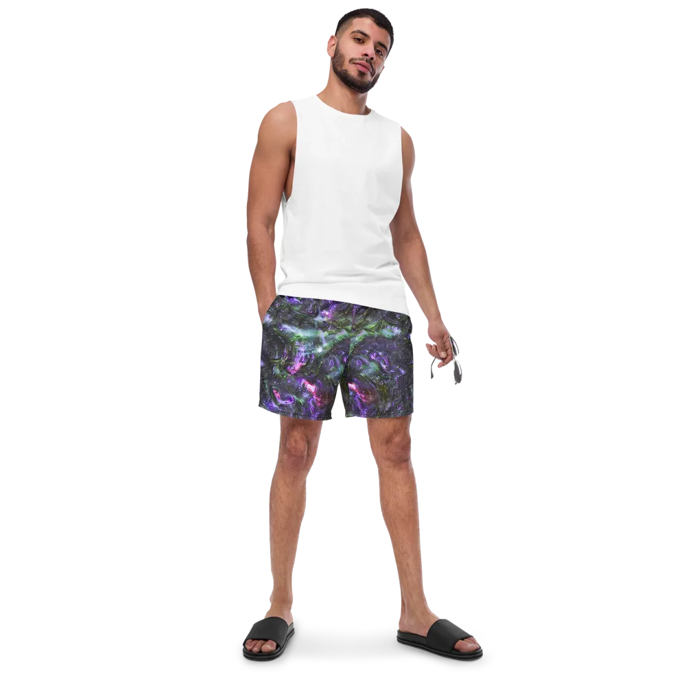 Nocturne Vortex on Swim Trunks — Front