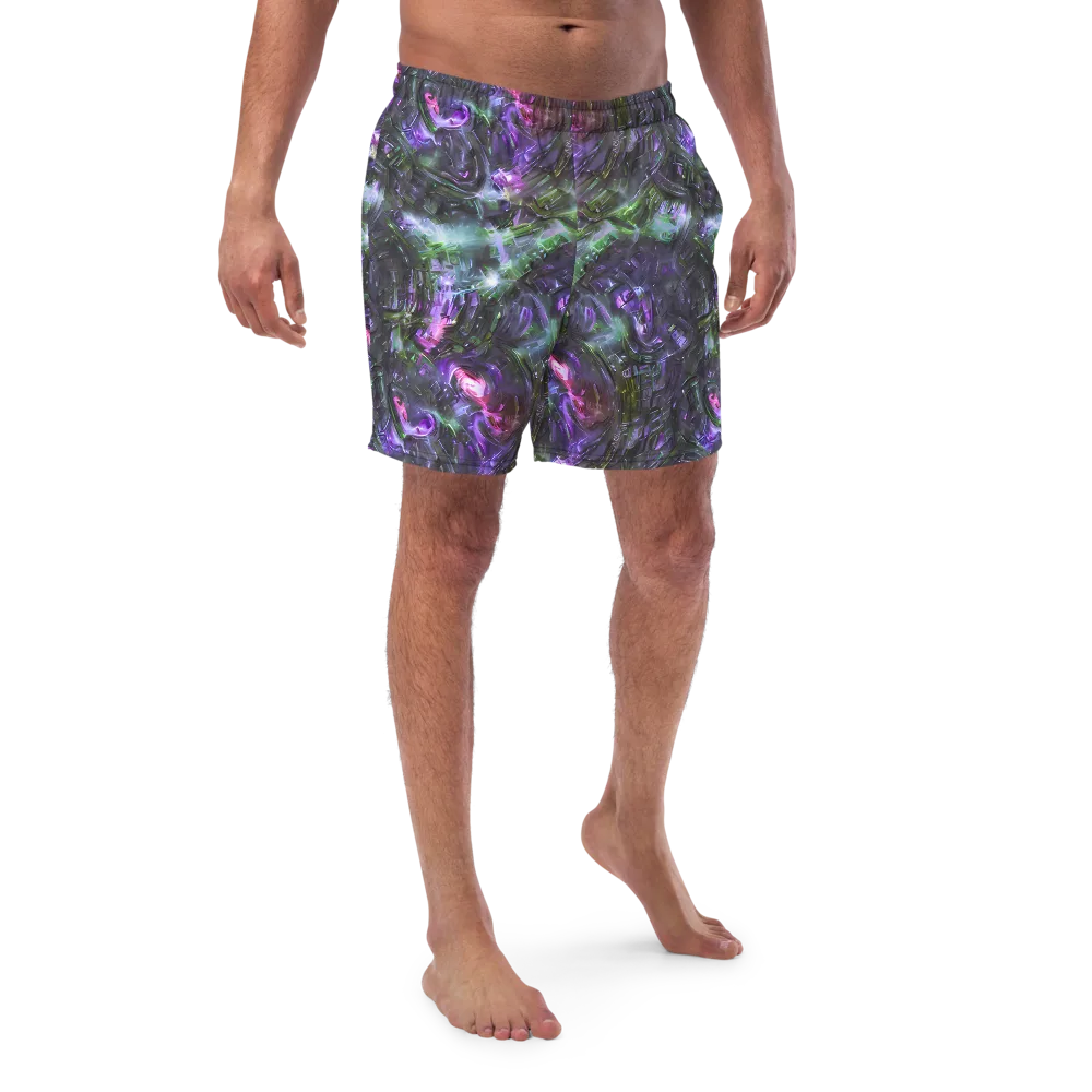 Nocturne Vortex on Swim Trunks — Front