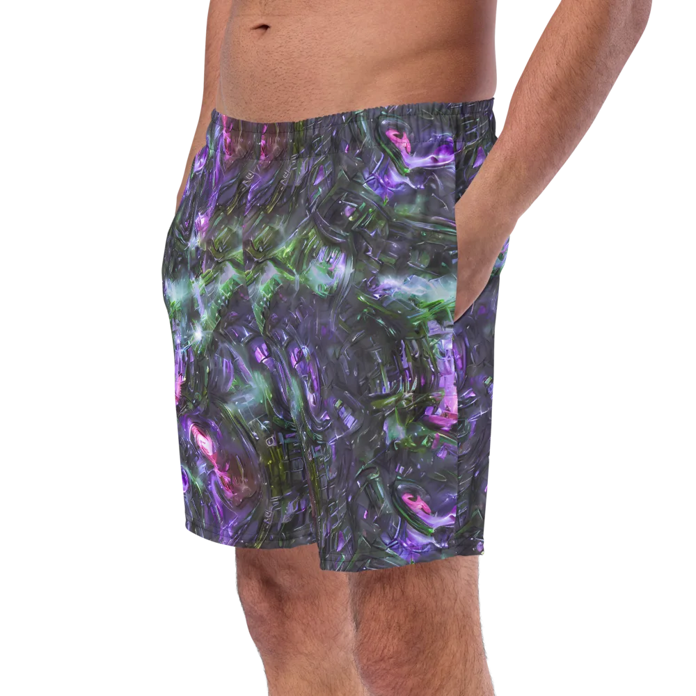 Nocturne Vortex on Swim Trunks — Left Front