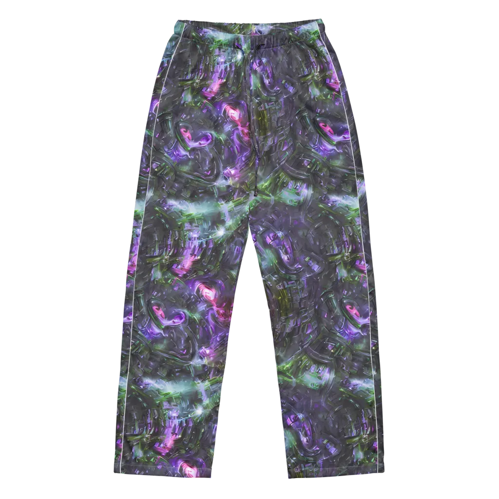 Nocturne Vortex on Women's Pajama Pants — Front