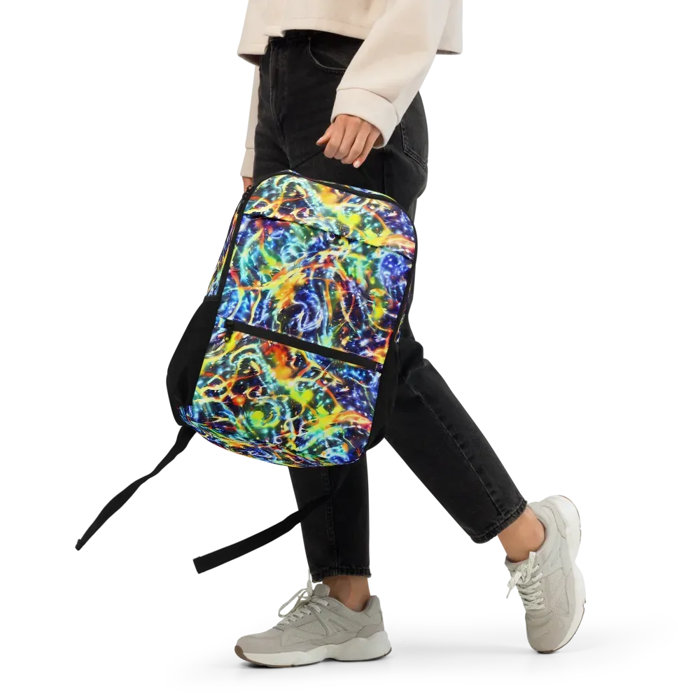 Atomic Lagoon on Utility Backpack — Front