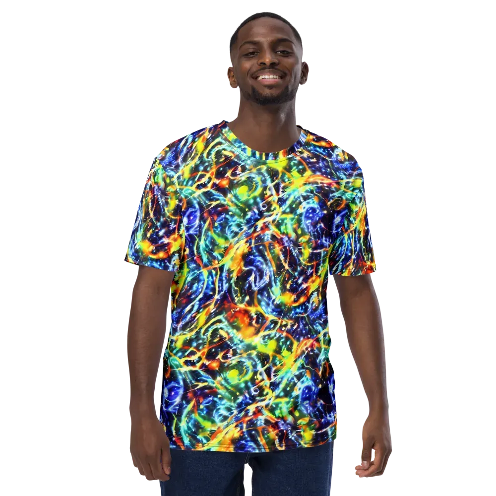 Atomic Lagoon on Men's Crew Neck T-Shirt — Front