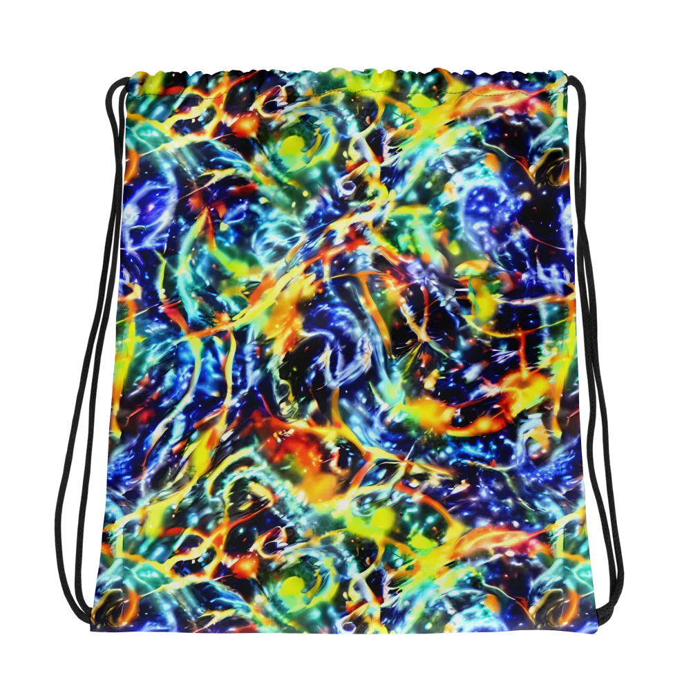 Atomic Lagoon on Drawstring Bag — Photo