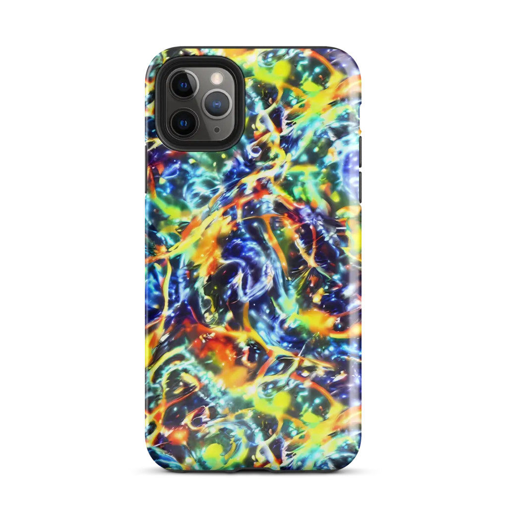 Atomic Lagoon on Tough Case for iPhone® — Front