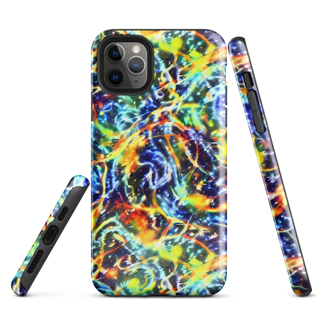 Atomic Lagoon on Tough Case for iPhone® — Front