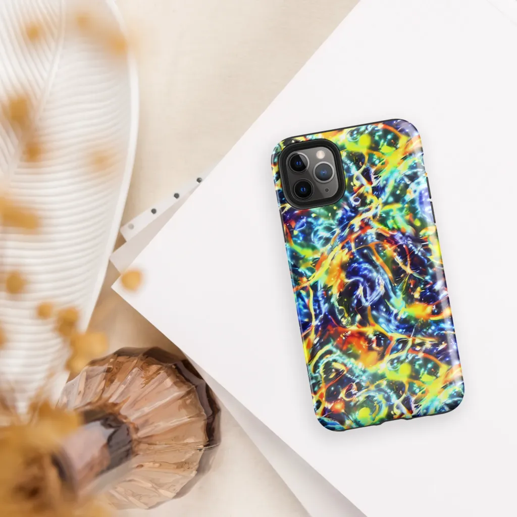 Atomic Lagoon on Tough Case for iPhone® — Front