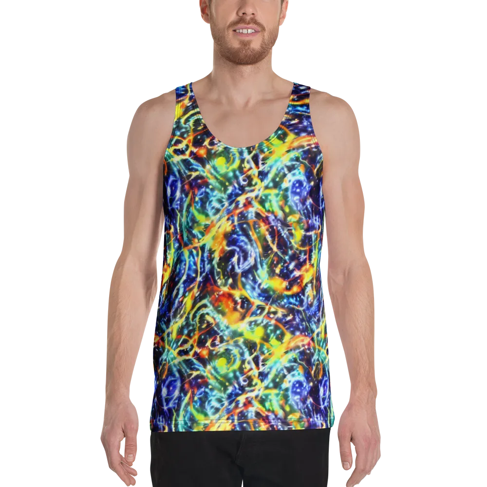 Atomic Lagoon on Men's Tank Top — Front