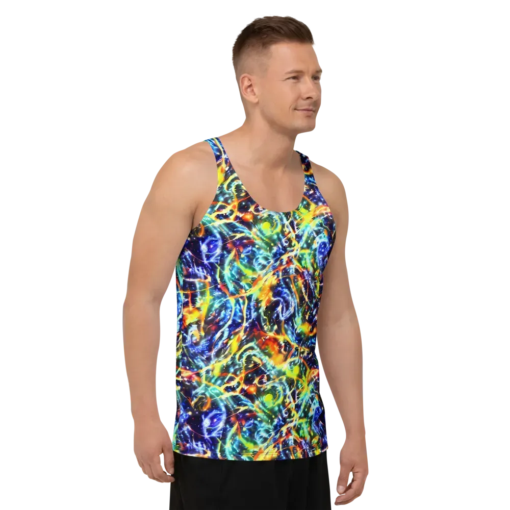 Atomic Lagoon on Men's Tank Top — Right Front
