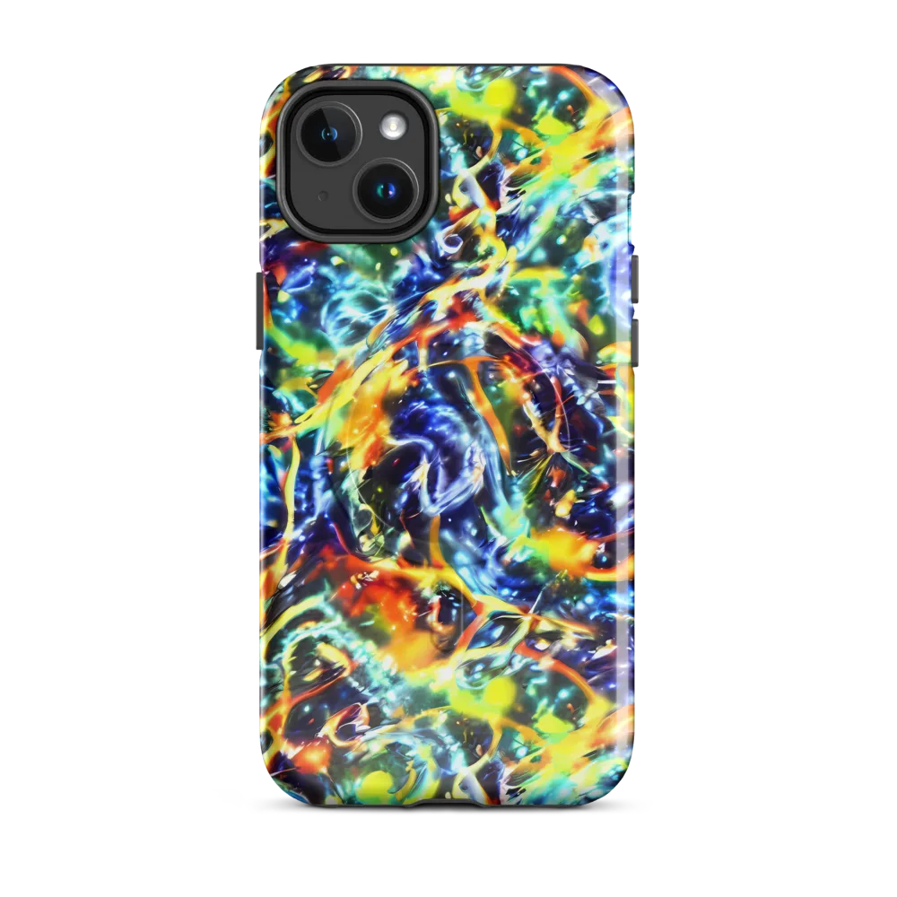 Atomic Lagoon on MagSafe Tough Case for iPhone® — Front