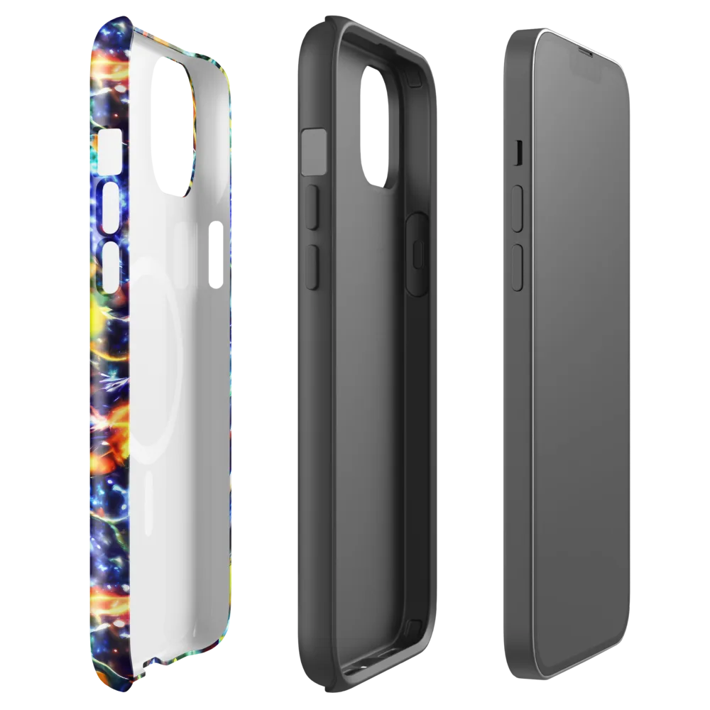 Atomic Lagoon on MagSafe Tough Case for iPhone® — Front