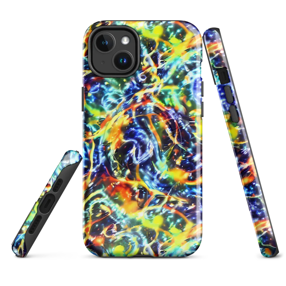 Atomic Lagoon on MagSafe Tough Case for iPhone® — Front