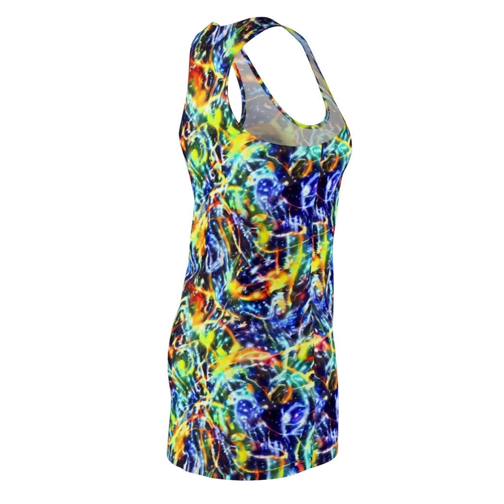 Atomic Lagoon on Racerback Dress — Back Side