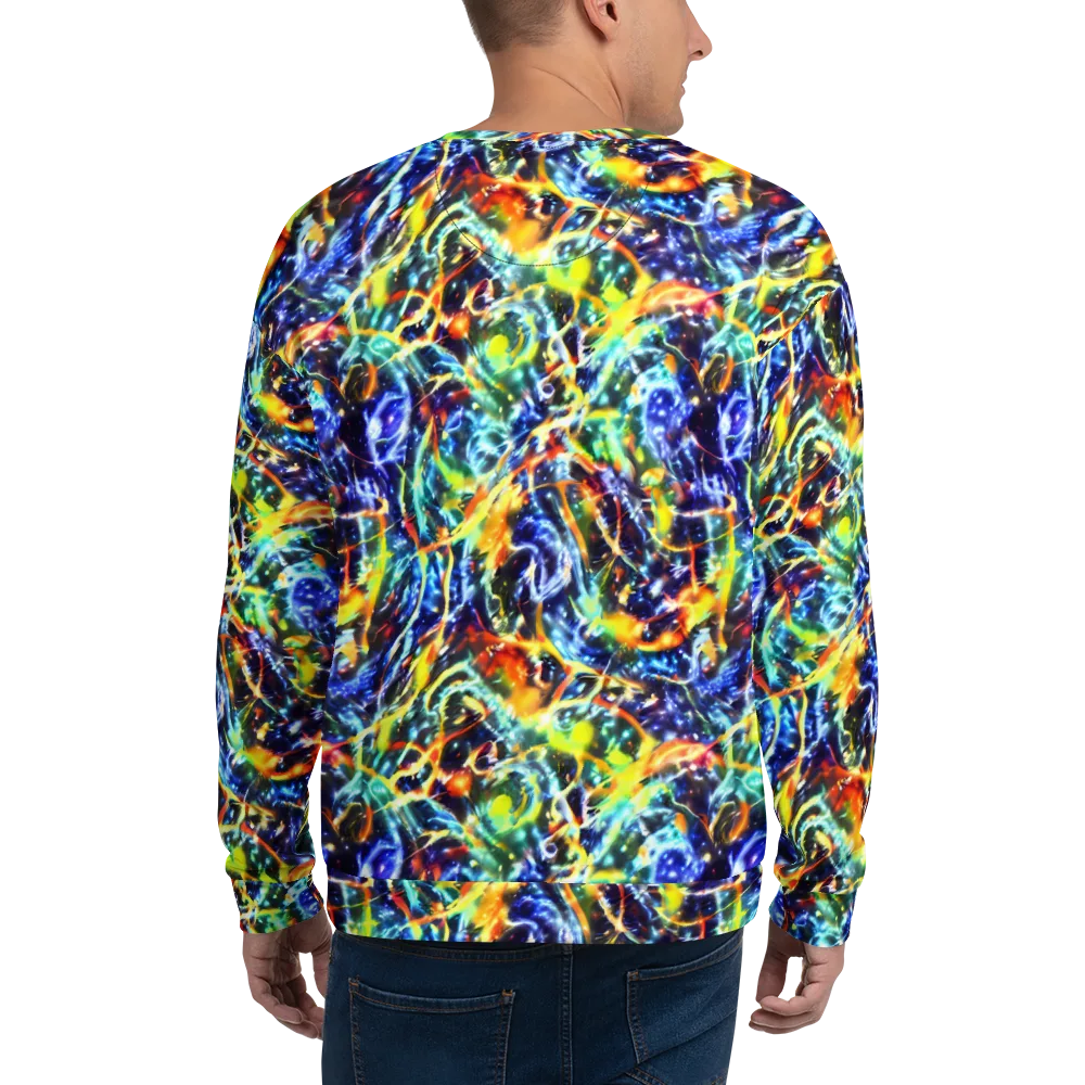 Atomic Lagoon on Sweatshirt — Back
