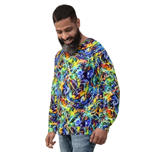 Atomic Lagoon on a Sweatshirt