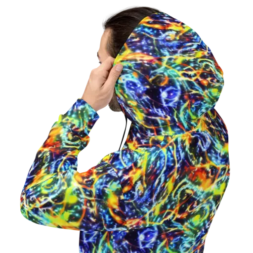 Atomic Lagoon on a Hoodie