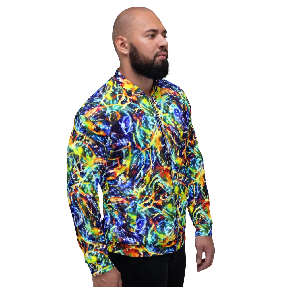Atomic Lagoon on Bomber Jacket — Right