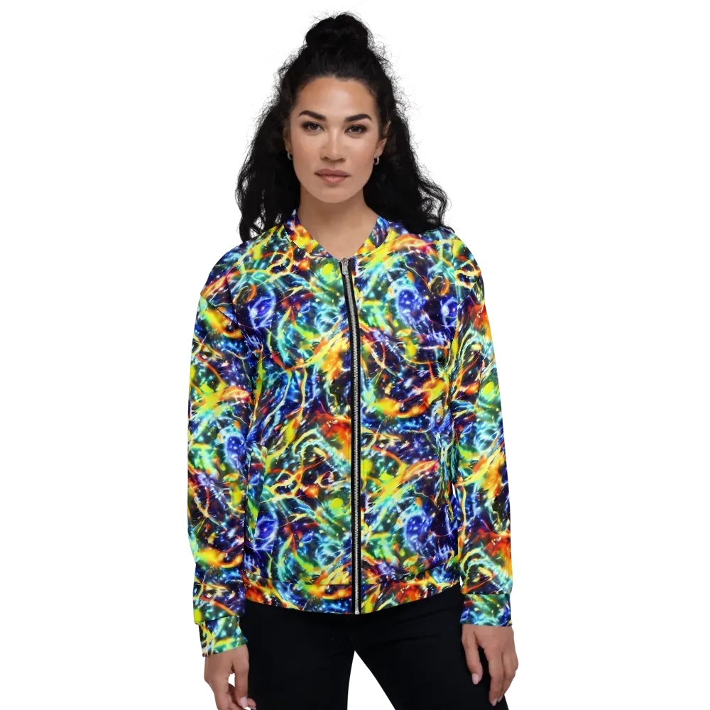 Atomic Lagoon on Bomber Jacket — Front